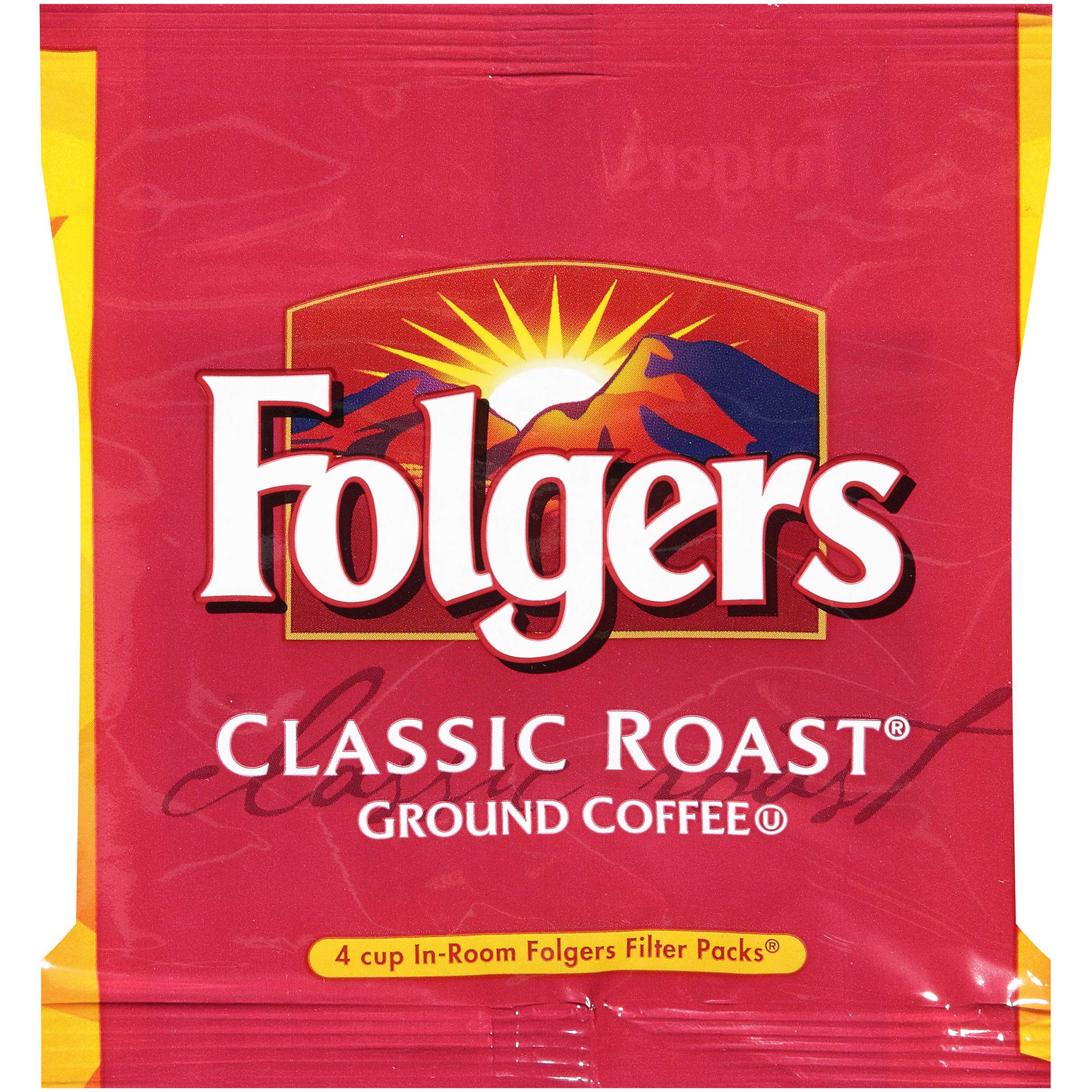 Folgers Classic Roast Ground Coffee, 0.6 Ounce -- 200 Per Case