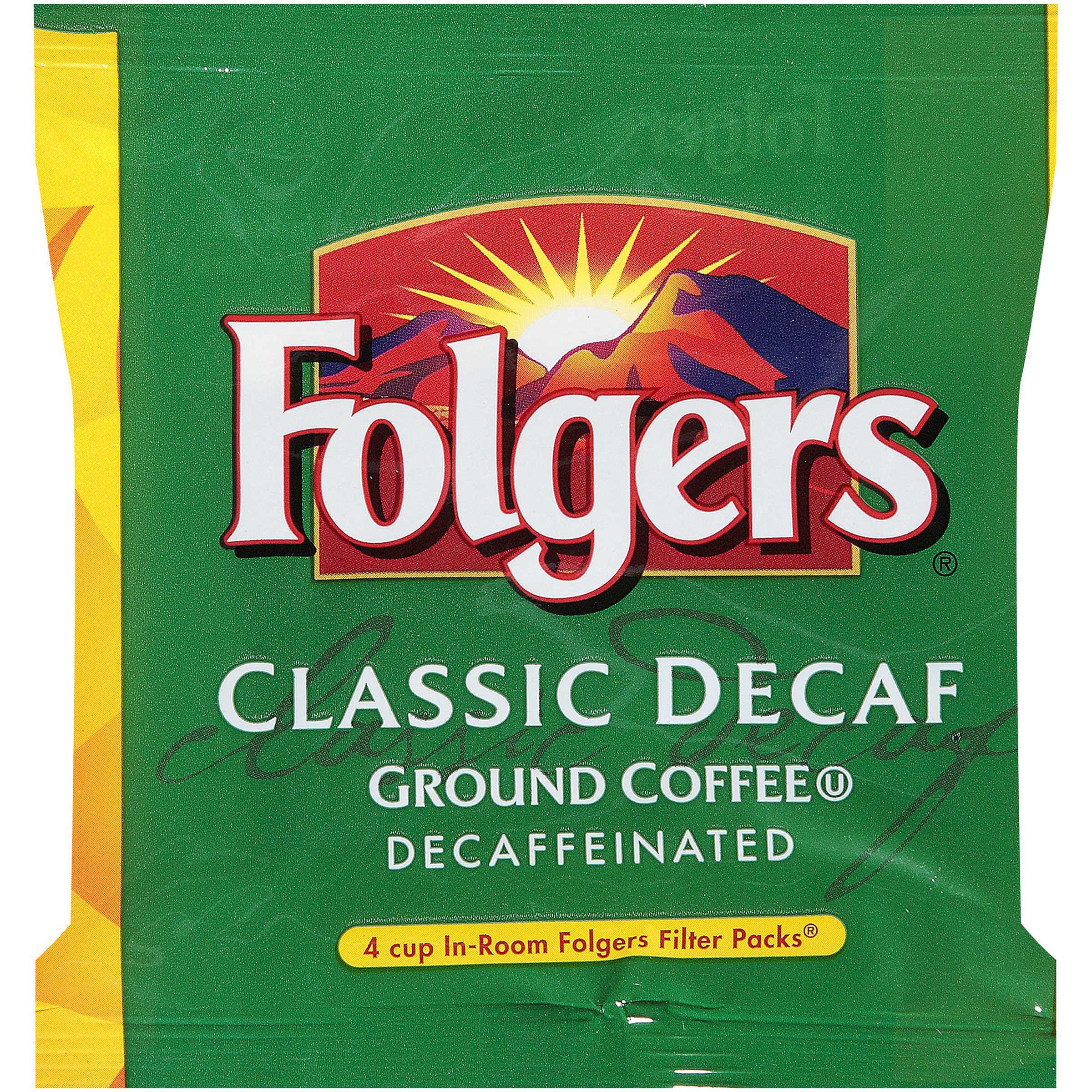 Folgers Classic Decaf In Room Coffee, 0.6 Ounce -- 200 Per Case