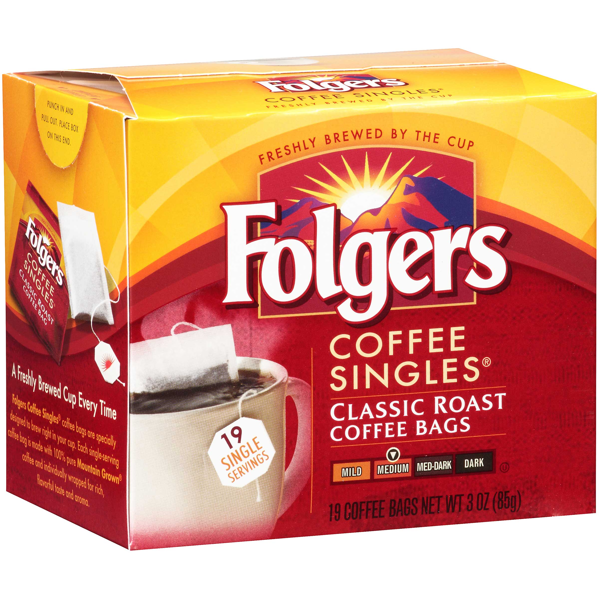 Folgers Coffee Singles Case FoodServiceDirect