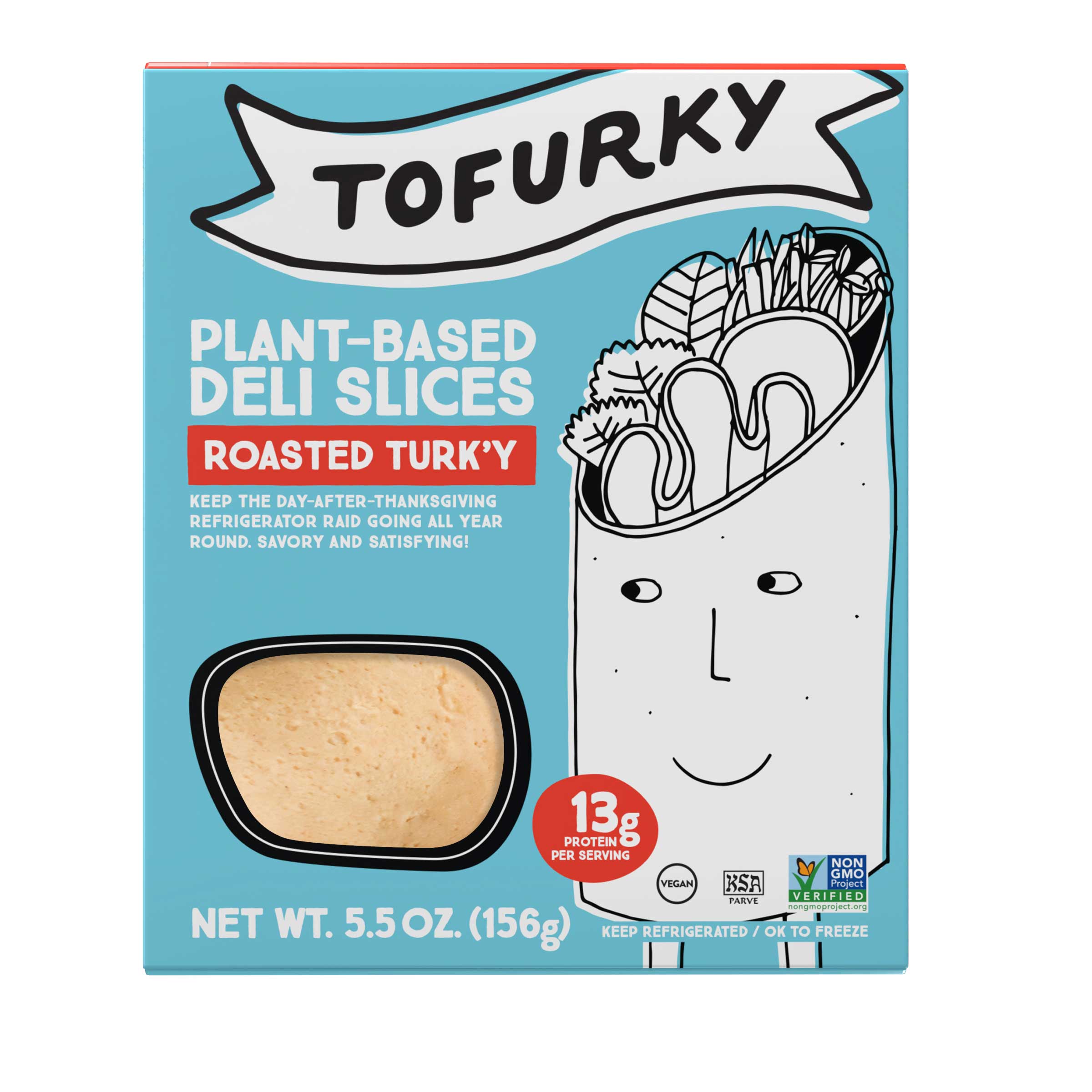 Tofurky Hickory Smoked Deli Slices Case