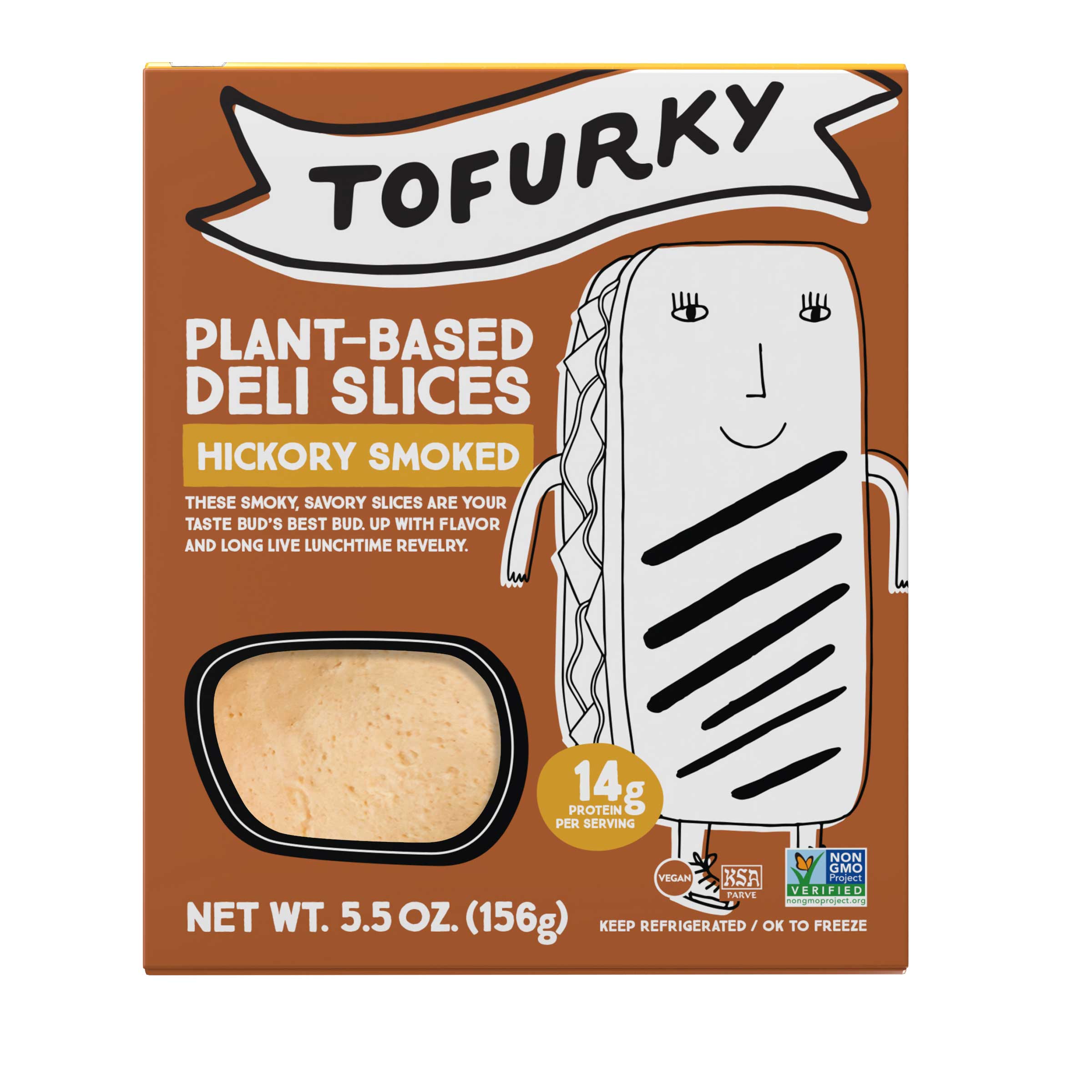 Tofurky Hickory Smoked Deli Slices Case