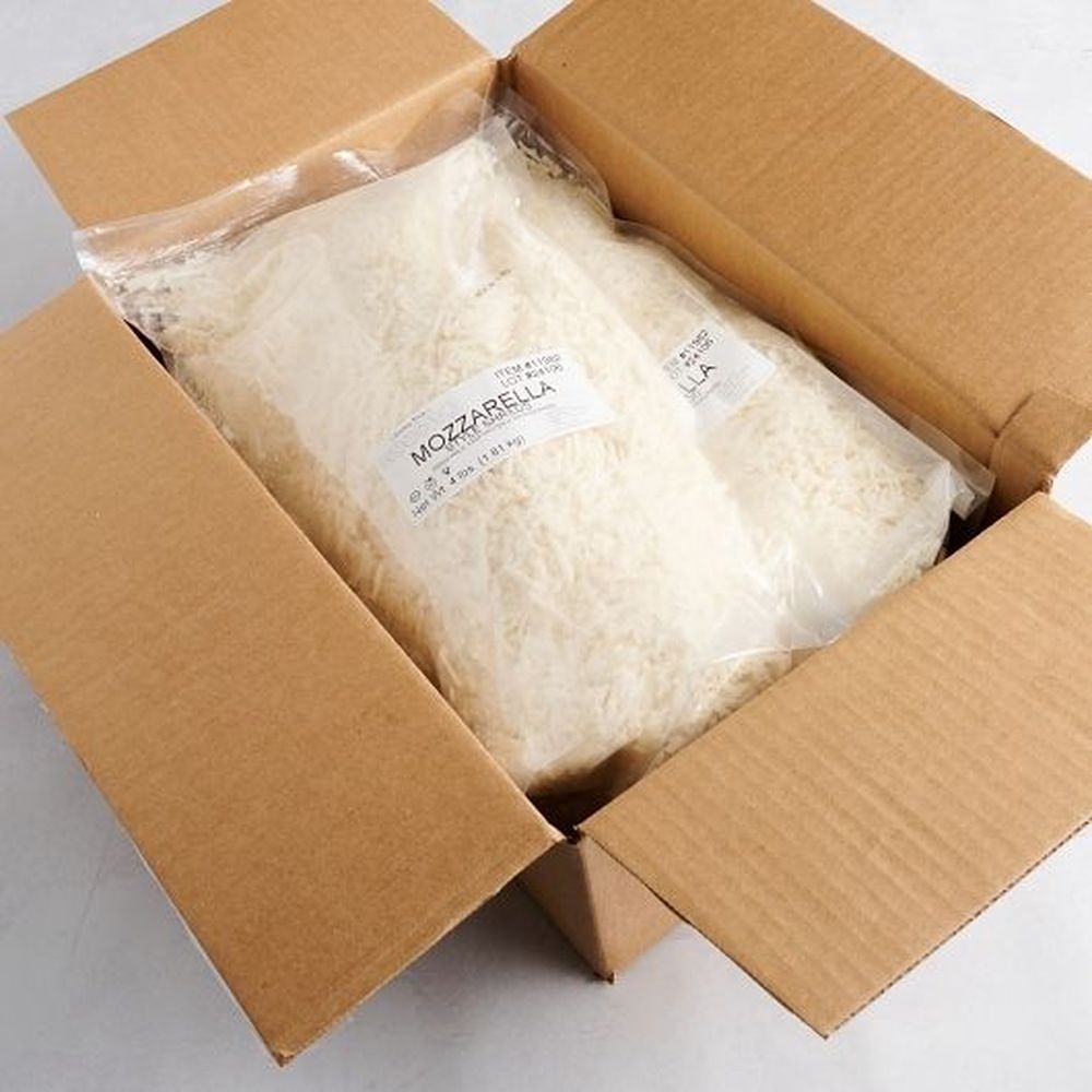 Moocho Mozzarella Shreds, 4 Pound -- 2 Per Case