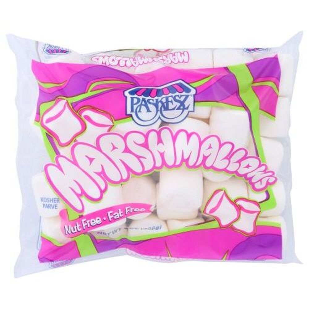 Paskesz Nut Free Fat Free Marshmallow, 8 Ounce -- 12 Per Case