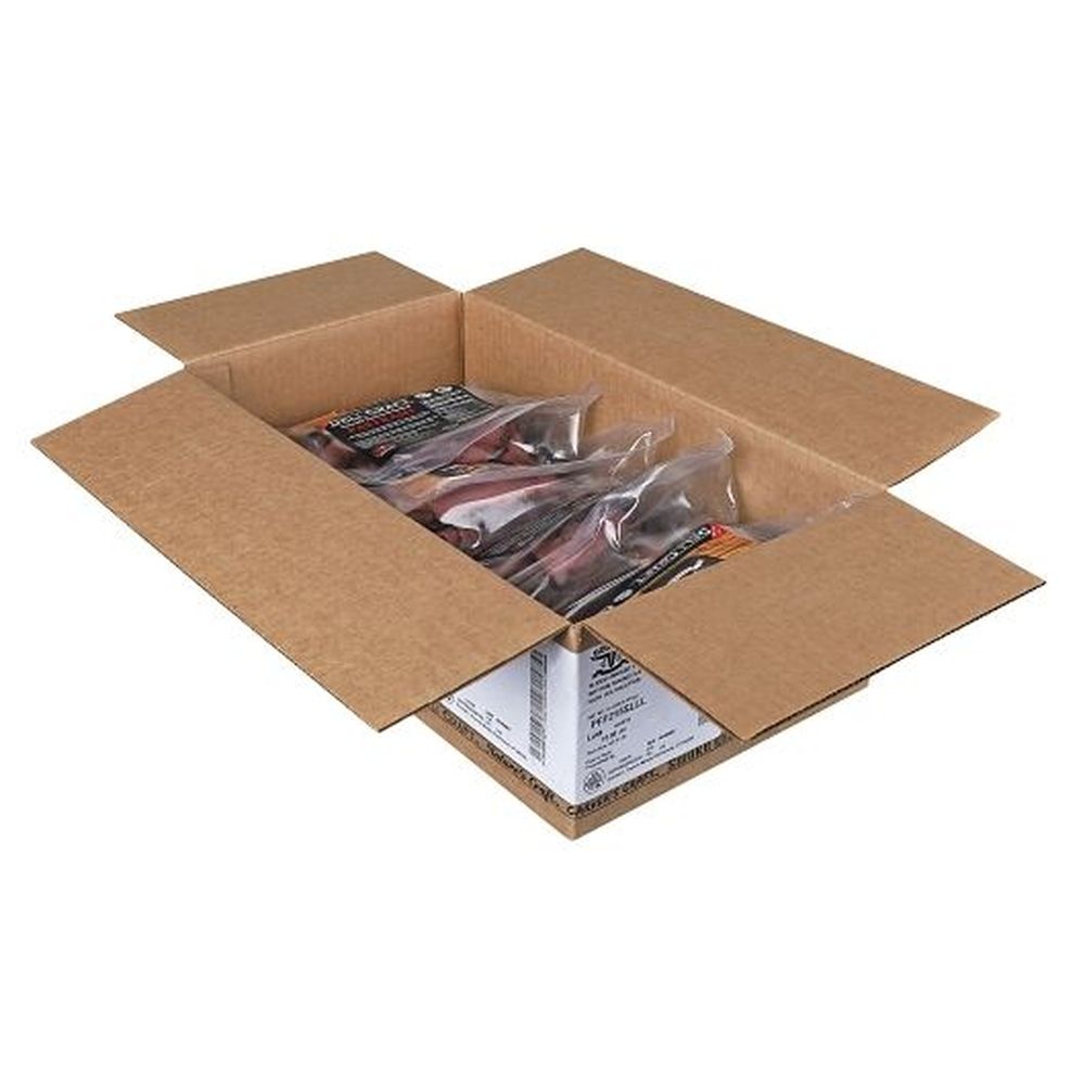 Double L Ranch Sliced Flat 15 Percent Pastrami, 2.5 Pound -- 4 Per Case