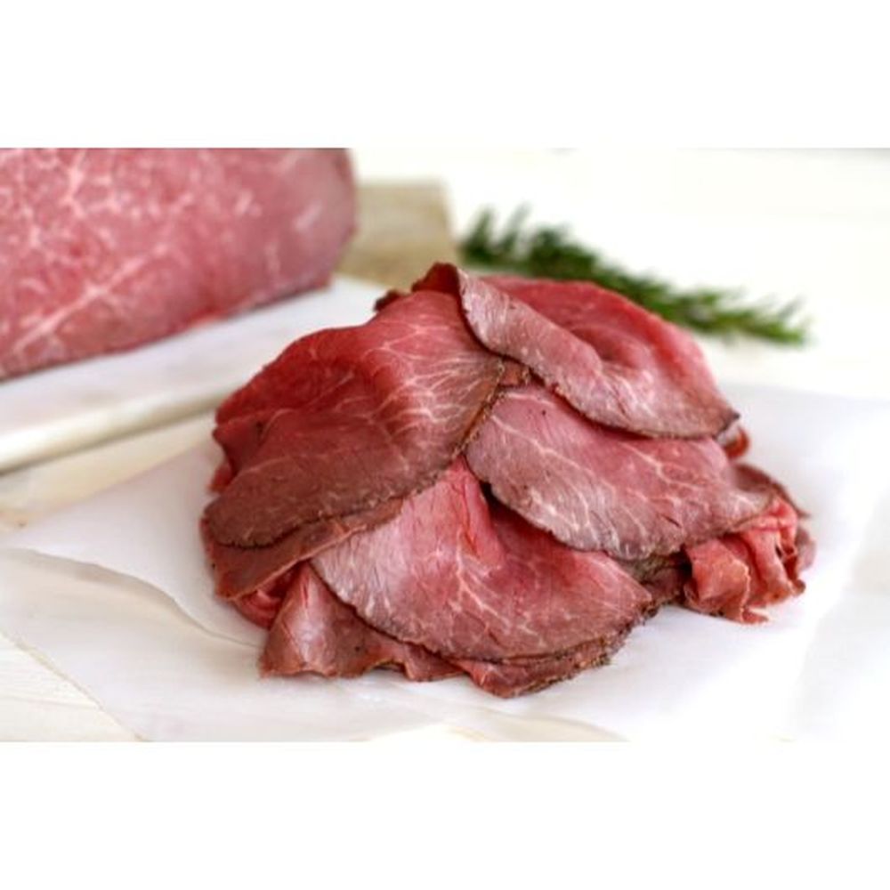 Double L Ranch Usda Choice All Natural Open Oven Roasted Sliced Roast Beef, 10 Pound