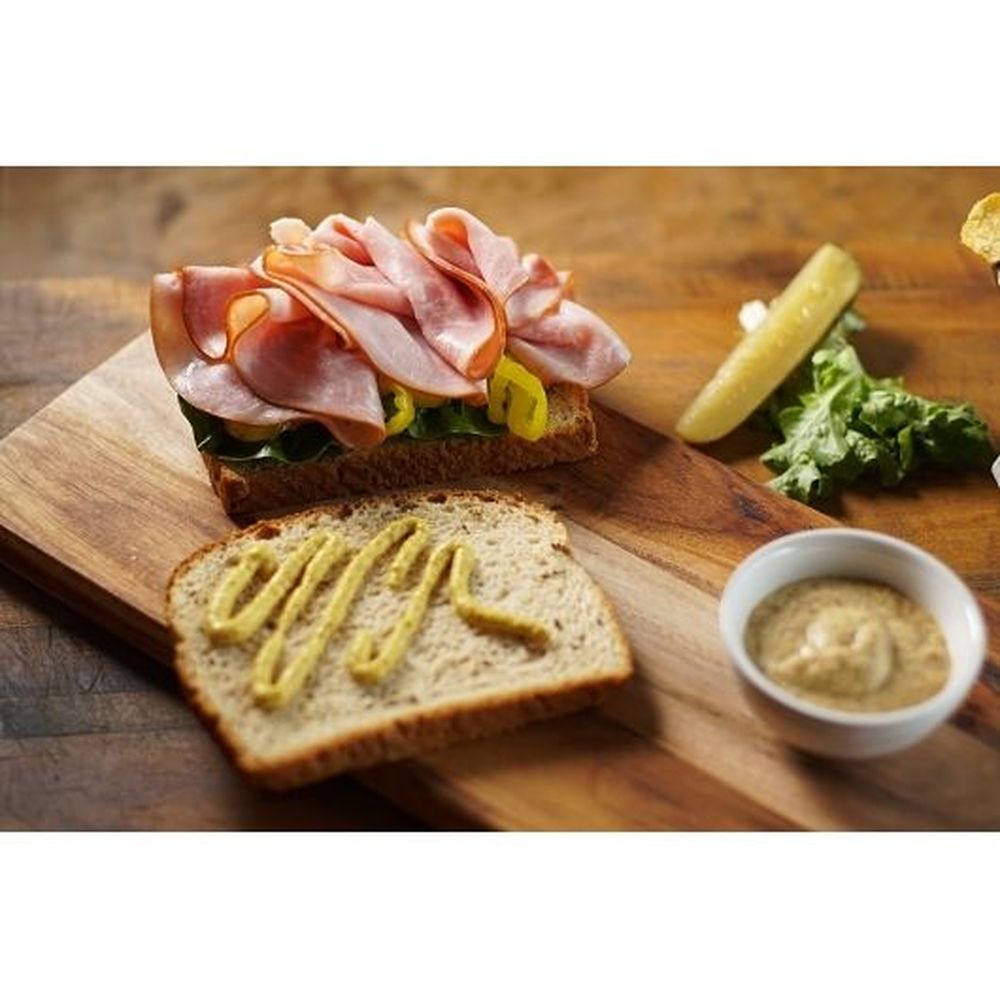 Double L Ranch Naturally Hardwood Smoked Sliced Honey Ham Natural Juices, 10 Pound