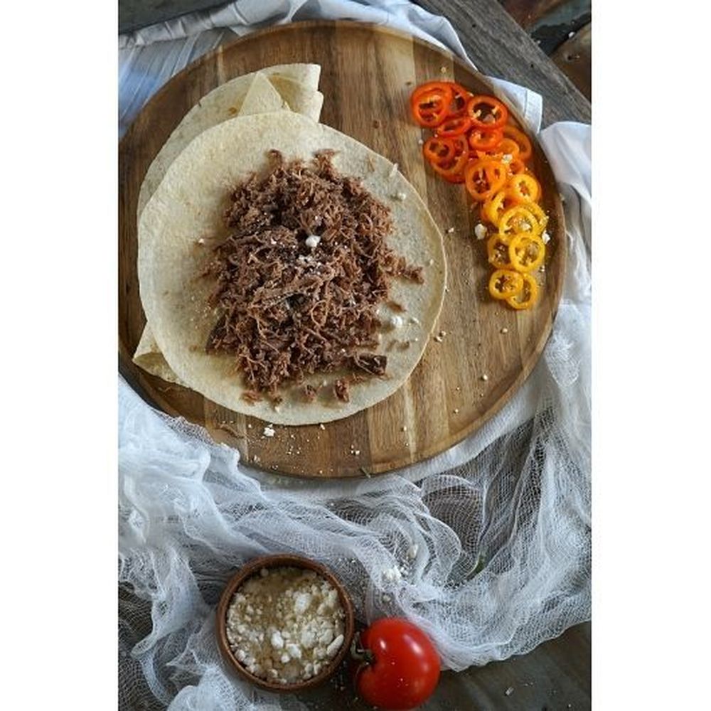 Carne Azteca Fully Cooked And Seasoned Beef Taco Filling, 2.5 Pound -- 12 Per Case
