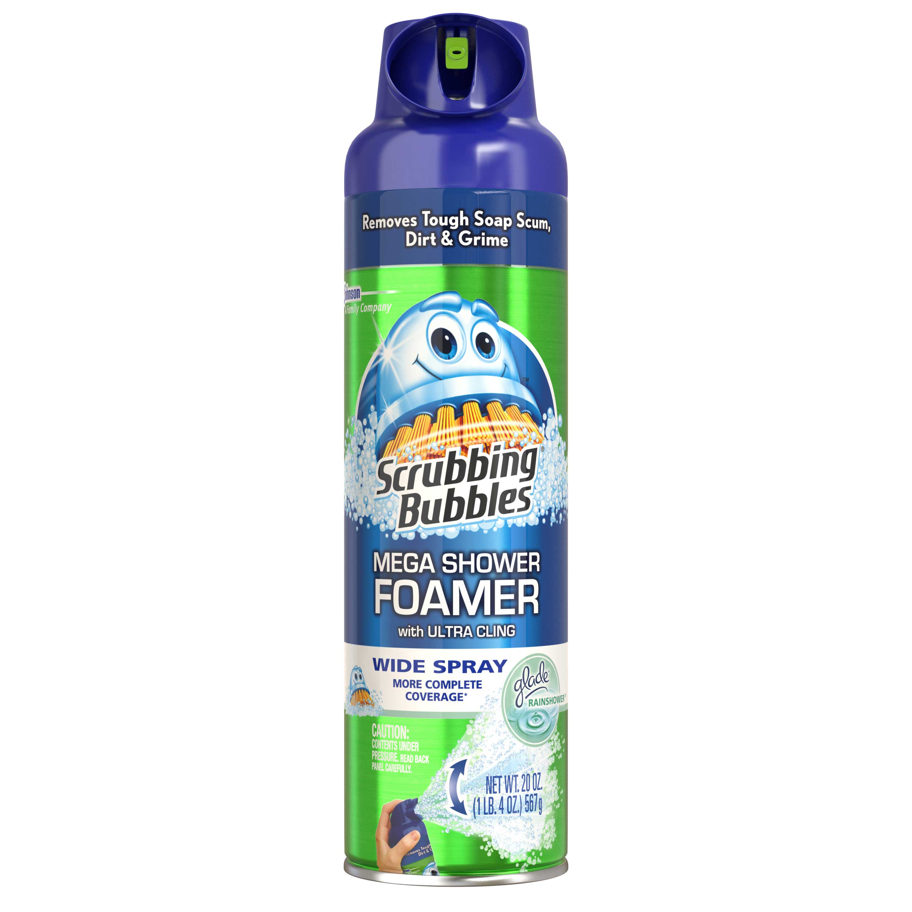 Scrubbing Bubbles Ultra Cling Mega Shower Foamer, 20 Ounce -- 8 Per Case