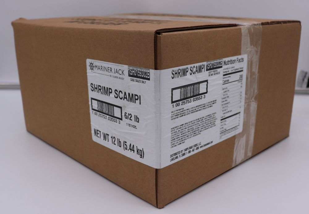 Mariner Jack Lemon Butter Garlic Sauce Shrimp Scampi, 2 Pound -- 6 Per Case