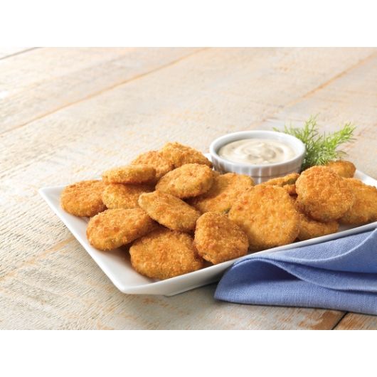 Harvest Creations Crunch Keeper Oven Ready Panko Breaded Pickle Chips, 2.5 Pound -- 4 Per Case