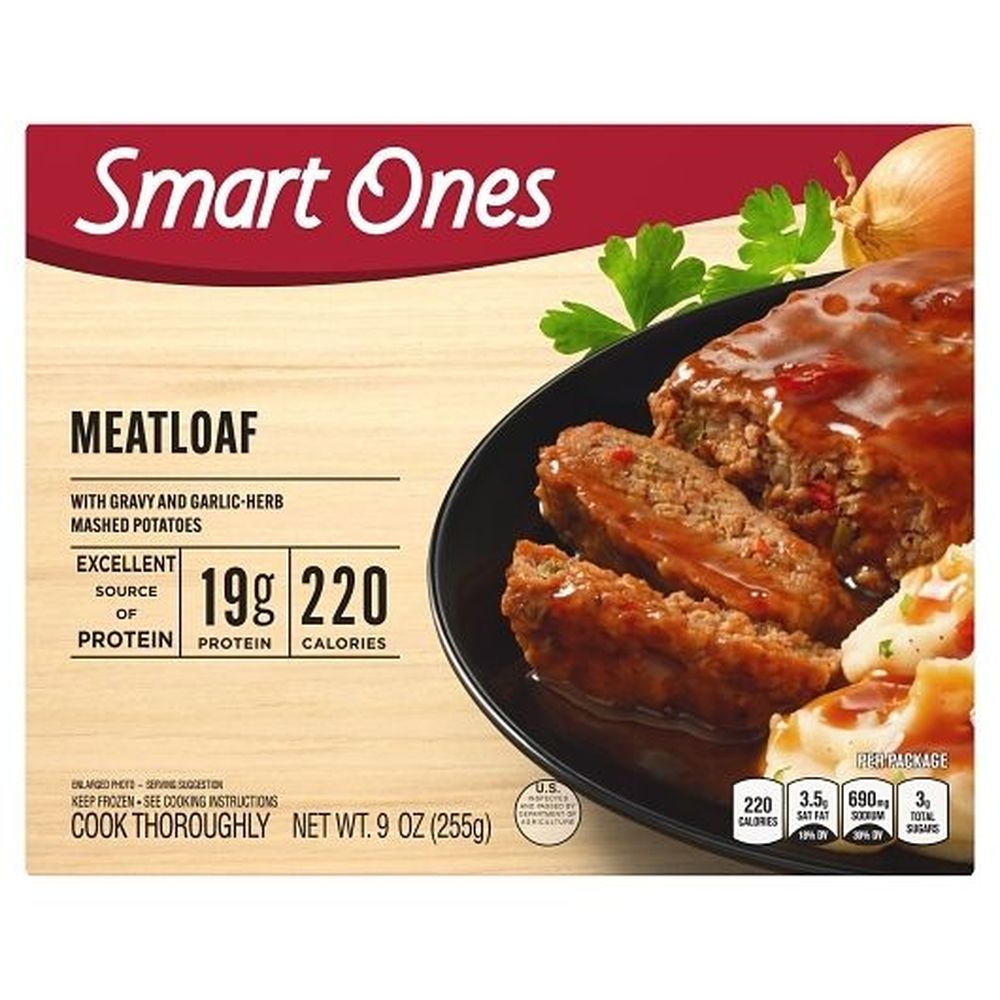 Smart Ones Meatloaf Entree, 9 Ounce -- 12 Per Case