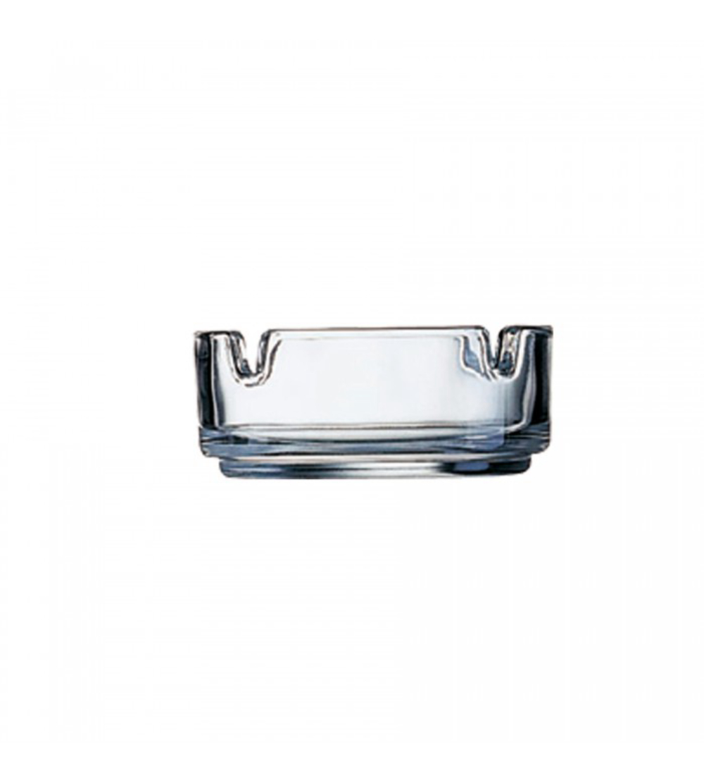 Arcoroc Clear Stacking Ashtray, 3 1/4 Inch -- 24 Per Case