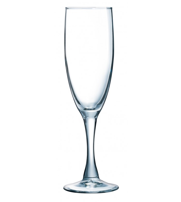 Arcoroc Excalibur Flute Glass, 5 3/4 Ounce -- 36 Per Case
