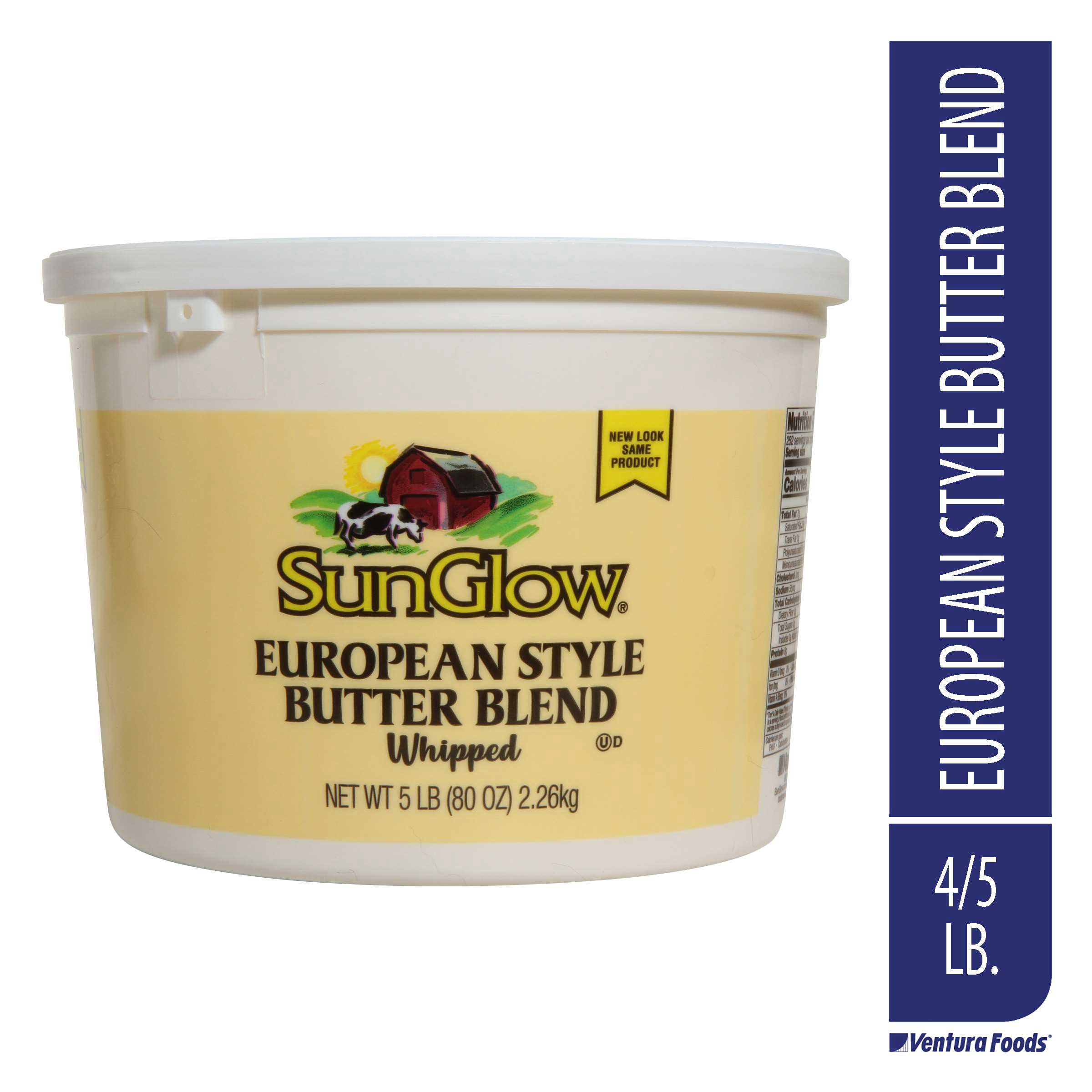 Ventura Foods SunGlow Whipped Butter Blend Case FoodServiceDirect