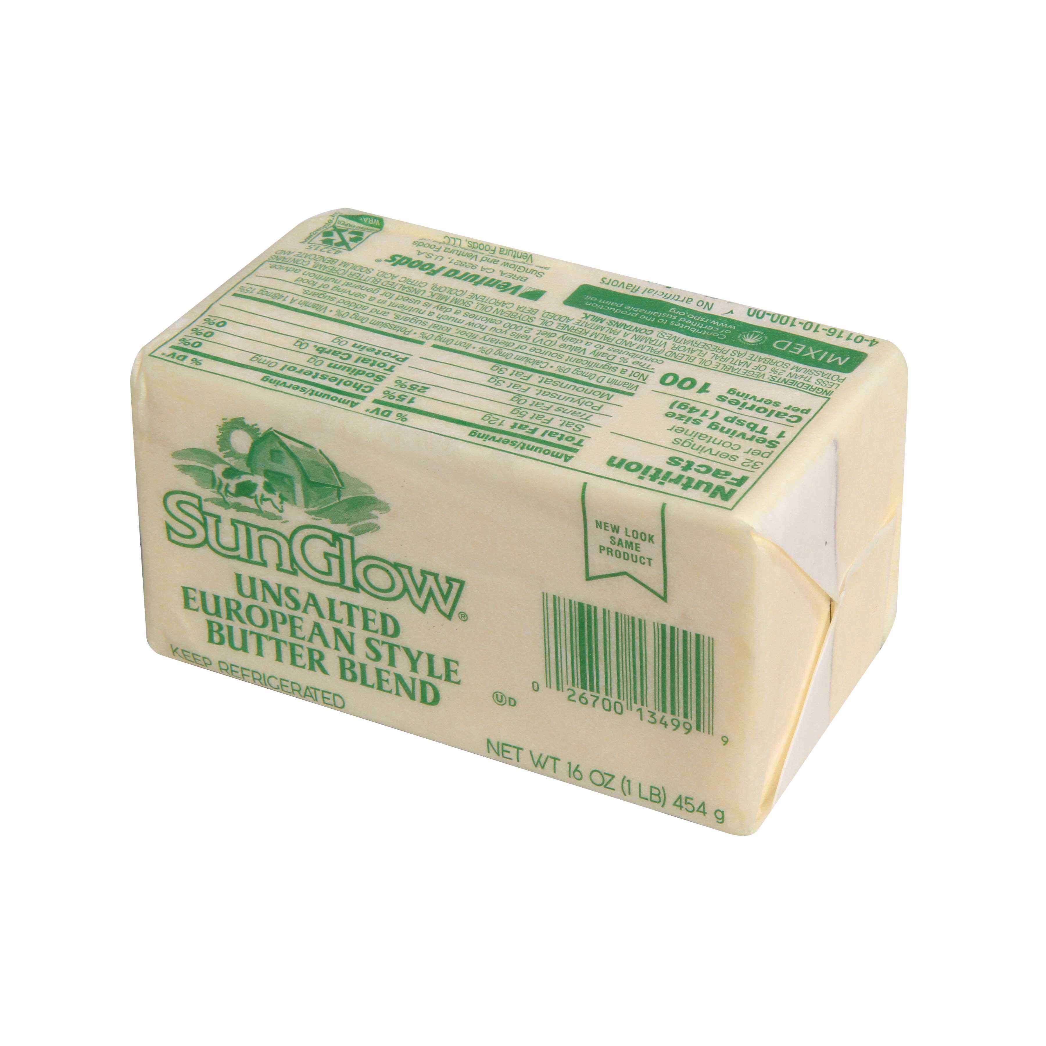 Ventura Foods Unsalted Butter Blend Margarine