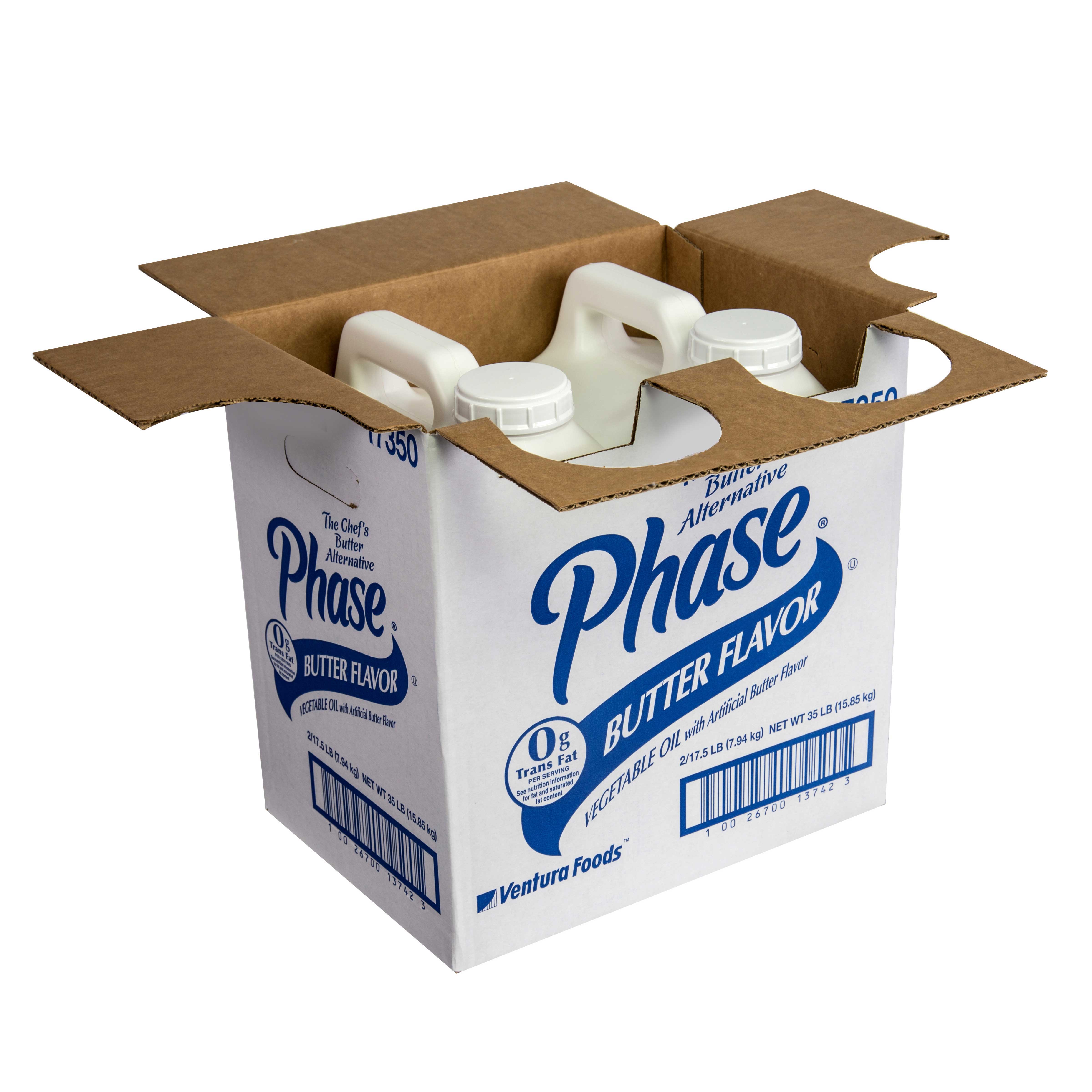 Phase Zero Trans Fat Liquid Butter Alternative, 35 Pound -- 2 Per Case