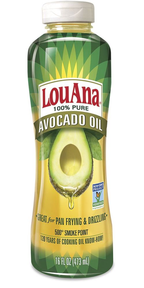 Louana 100 Percent Pure No Gmo No Additives Avocado Oil, 16 Fluid Ounce Bottle -- 6 Per Case