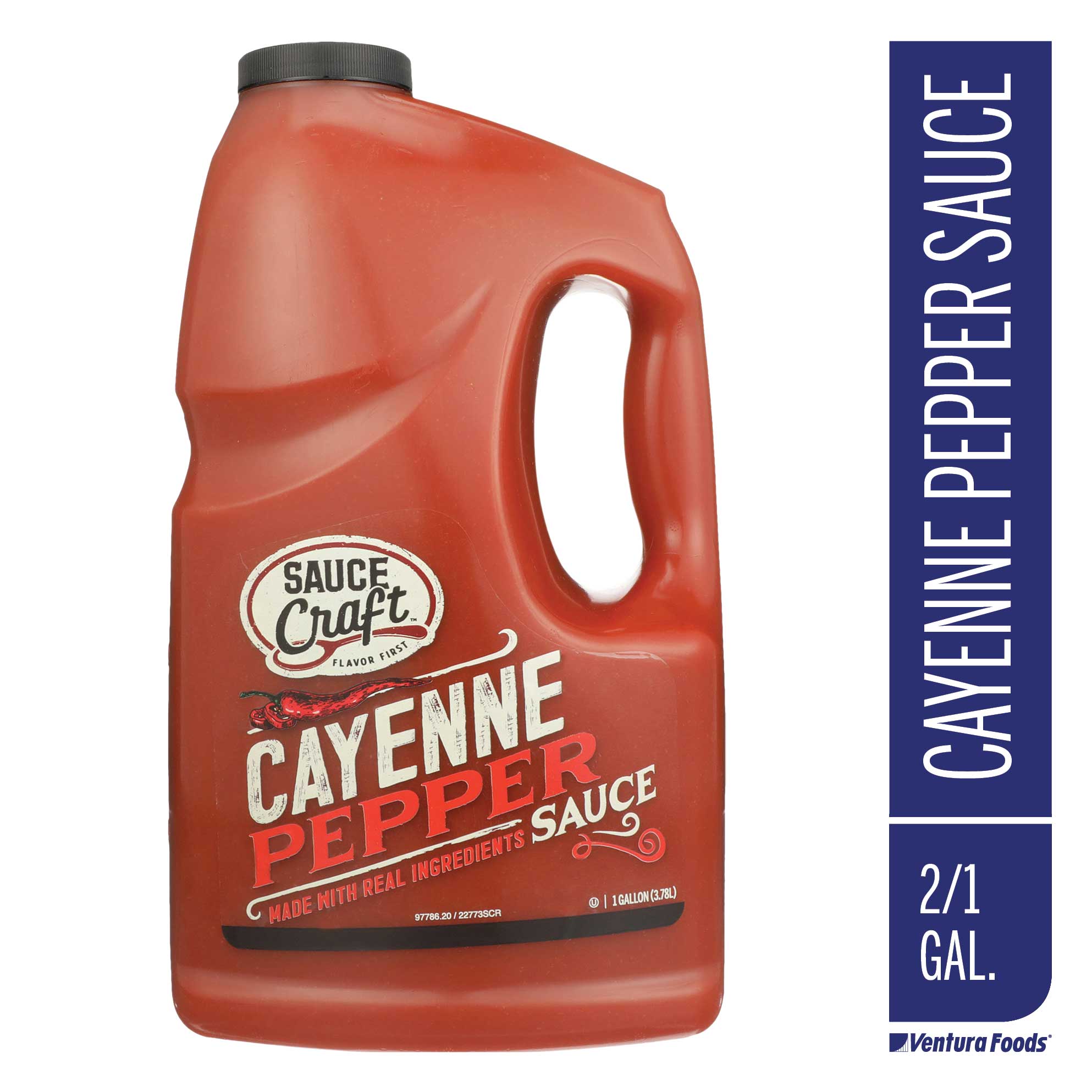 Sauce Craft Cayenne Pepper Sauce, 1 Gallon -- 2 per case