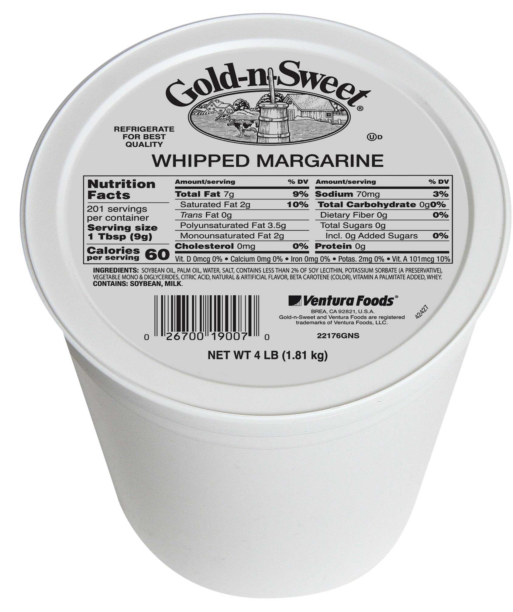 Gold-N-Sweet® Premium Butter Blend Spread - Ventura Foods