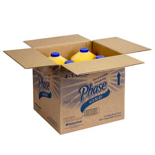 Ventura Premium Soybean Oil Pan And Griddle Shortening, 1 Gallon -- 4 Per Case