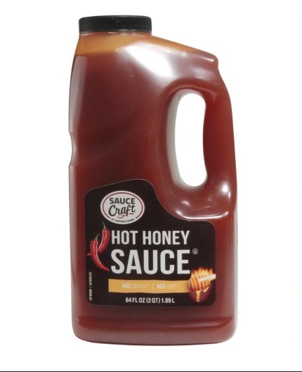 Sauce Craft Honey Hot Sauce, 0.5 Gallon -- 4 per case