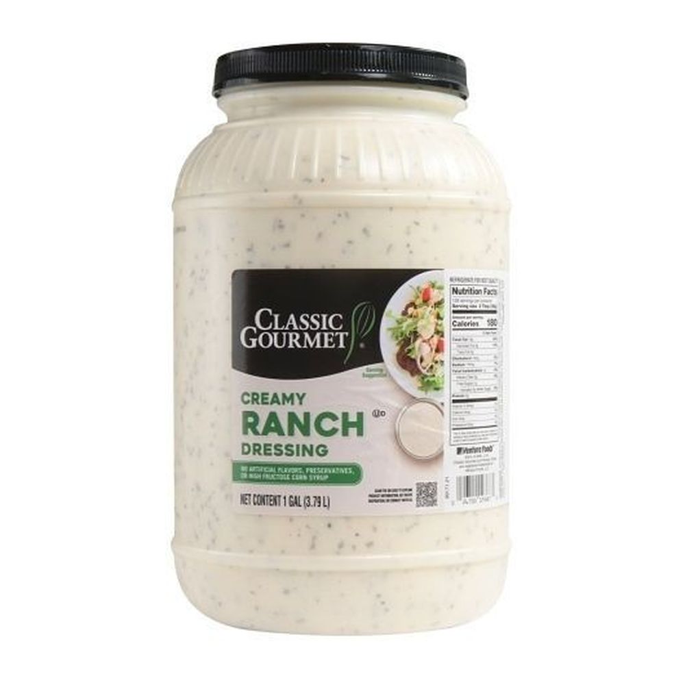 classic gourmet salad dressing Creamy Ranch Dressing, Bulk, 1 Gallon -- 2 per case Lily Collins '90s Makeup