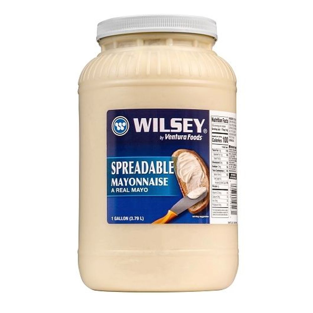 Wilsey Traditional Flavor Spreadable Mayonnaise, 1 Gallon -- 4 Per Case