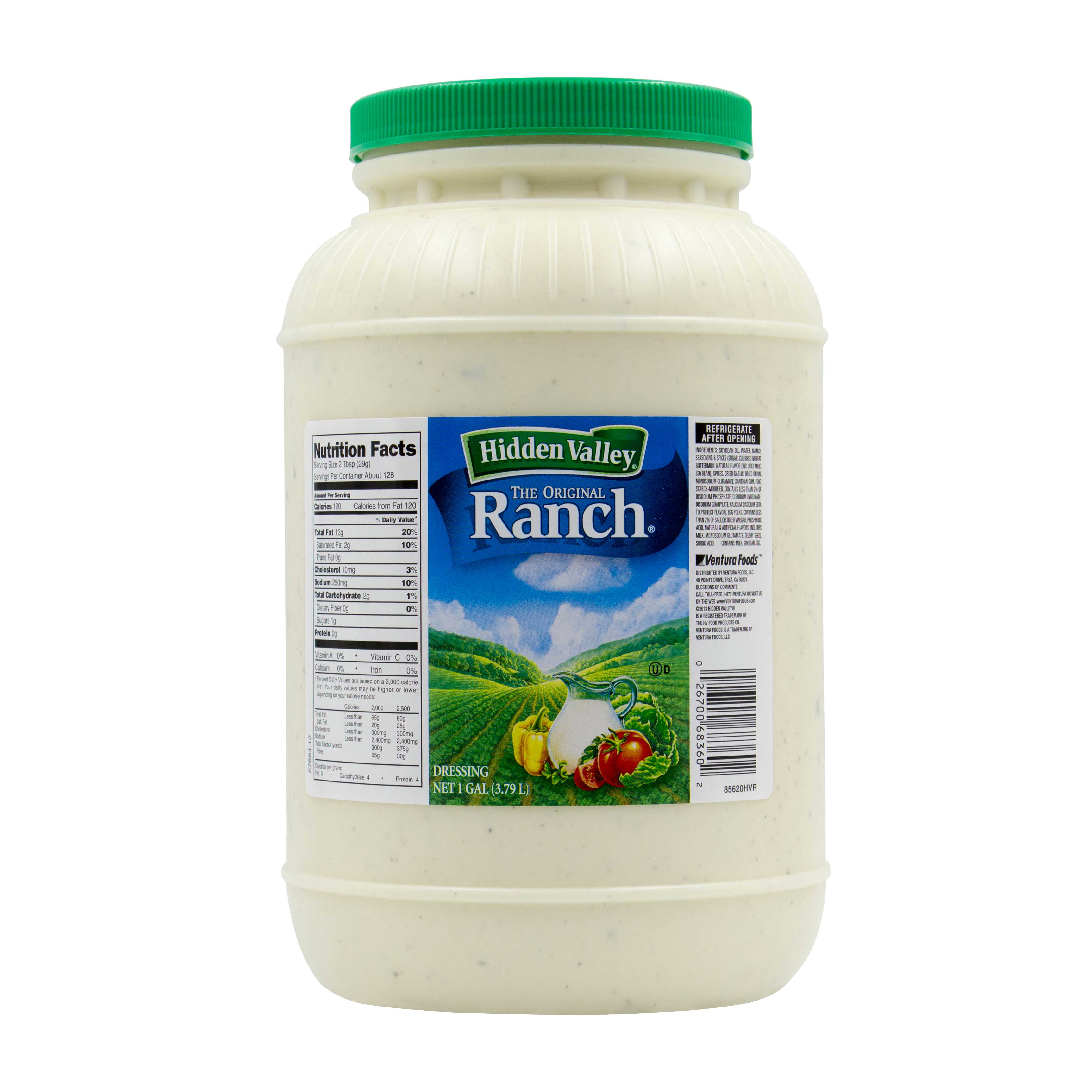 Hidden Valley The Original Ranch Dressing - Shelf Stable, 1 Gallon -- 4 Per Case