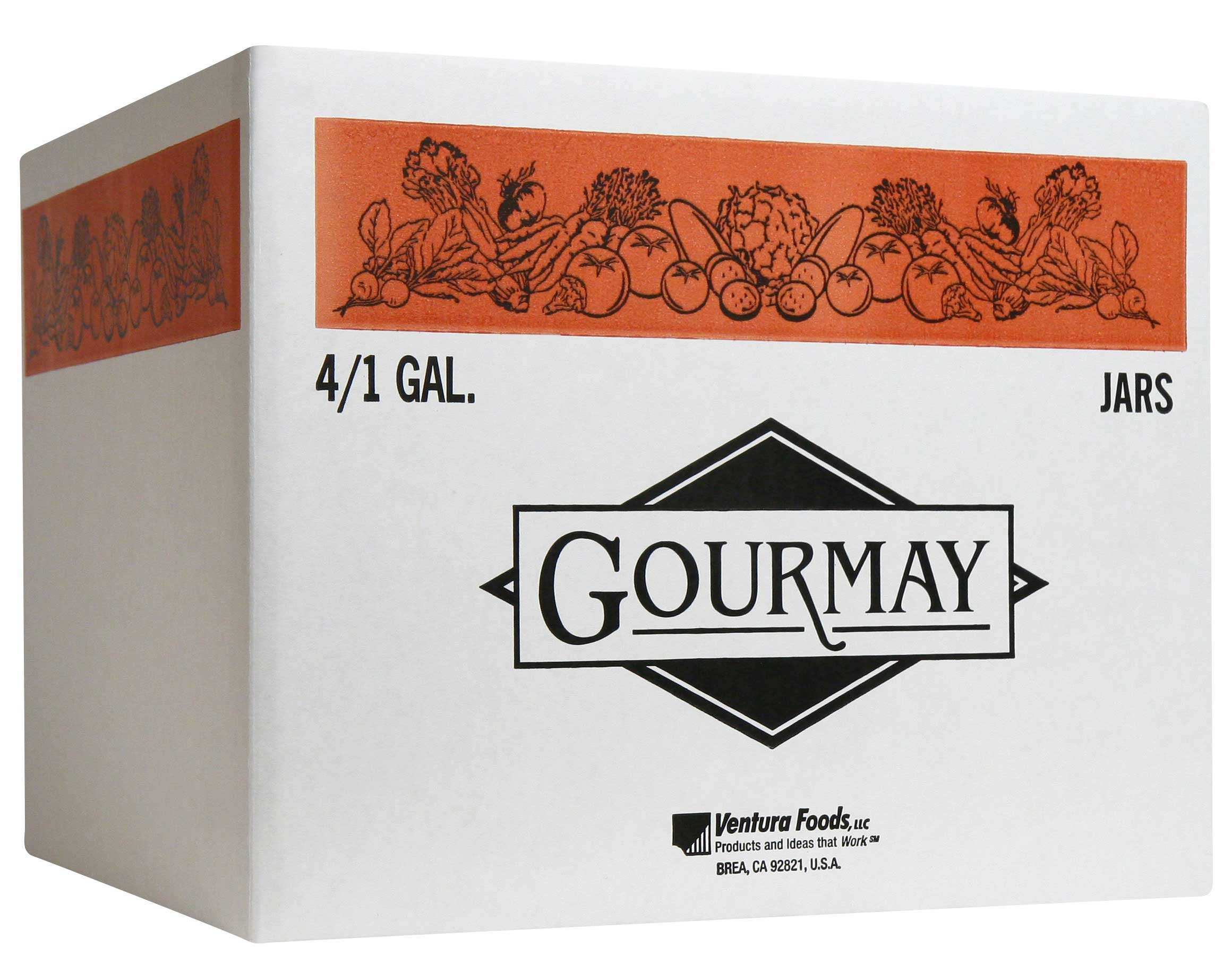 Gourmay No Trans Fat Oil Free Italian Dressing, 1 Gallon -- 4 Per Case