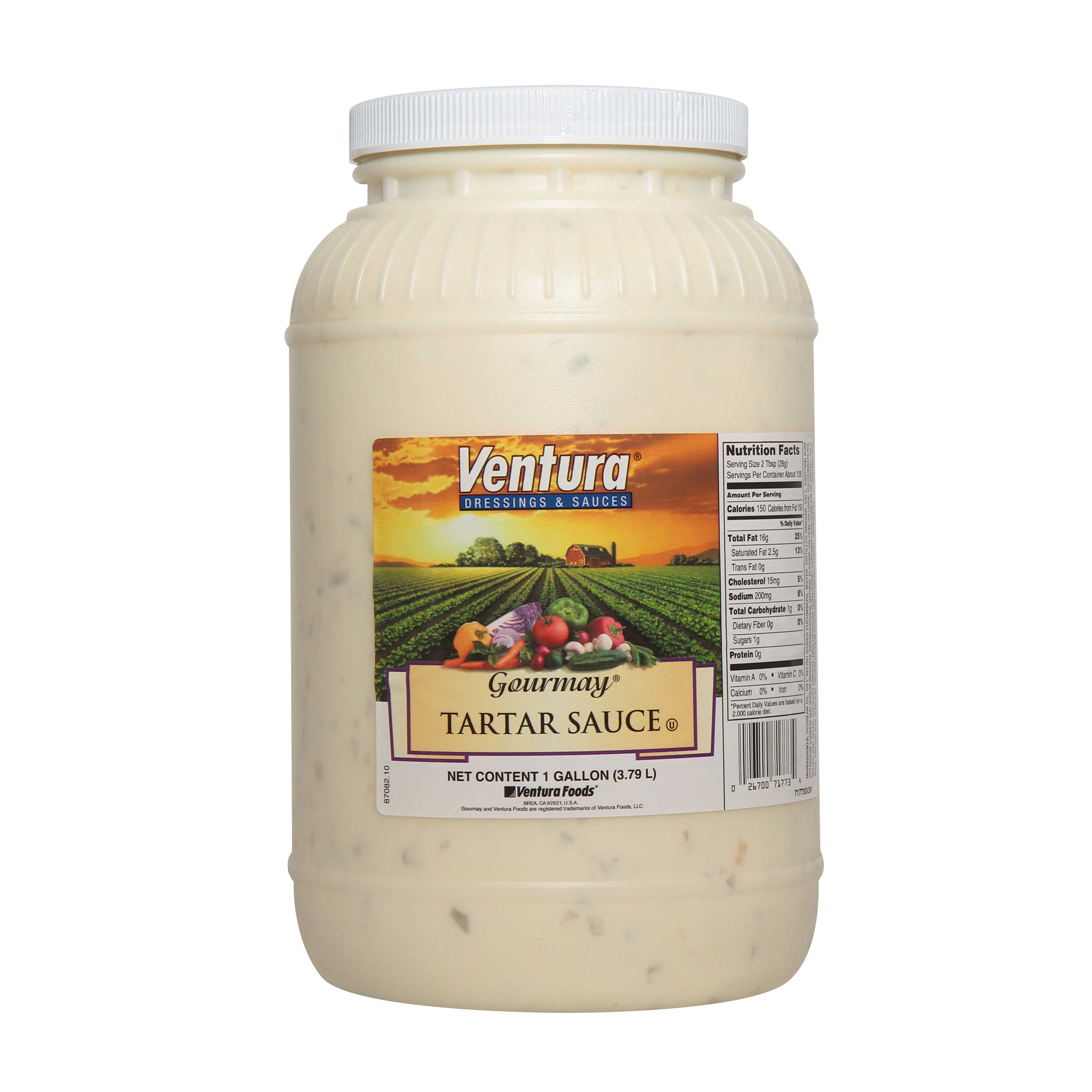 Gourmay No Trans Fat Tartar Sauce, 1 Gallon -- 4 per case.