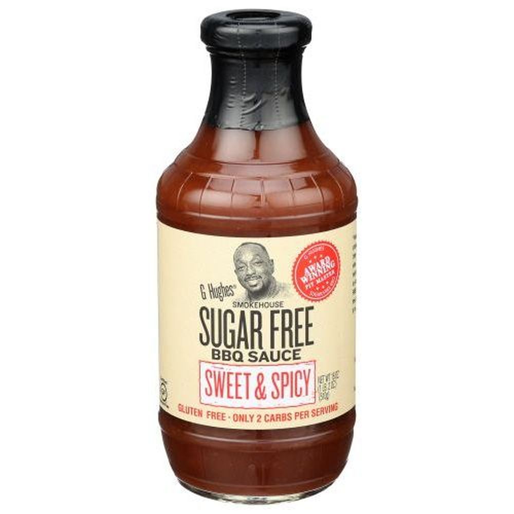 G Hughes Sweet and Spicy Bbq Sauce, 18 Ounce -- 6 per case