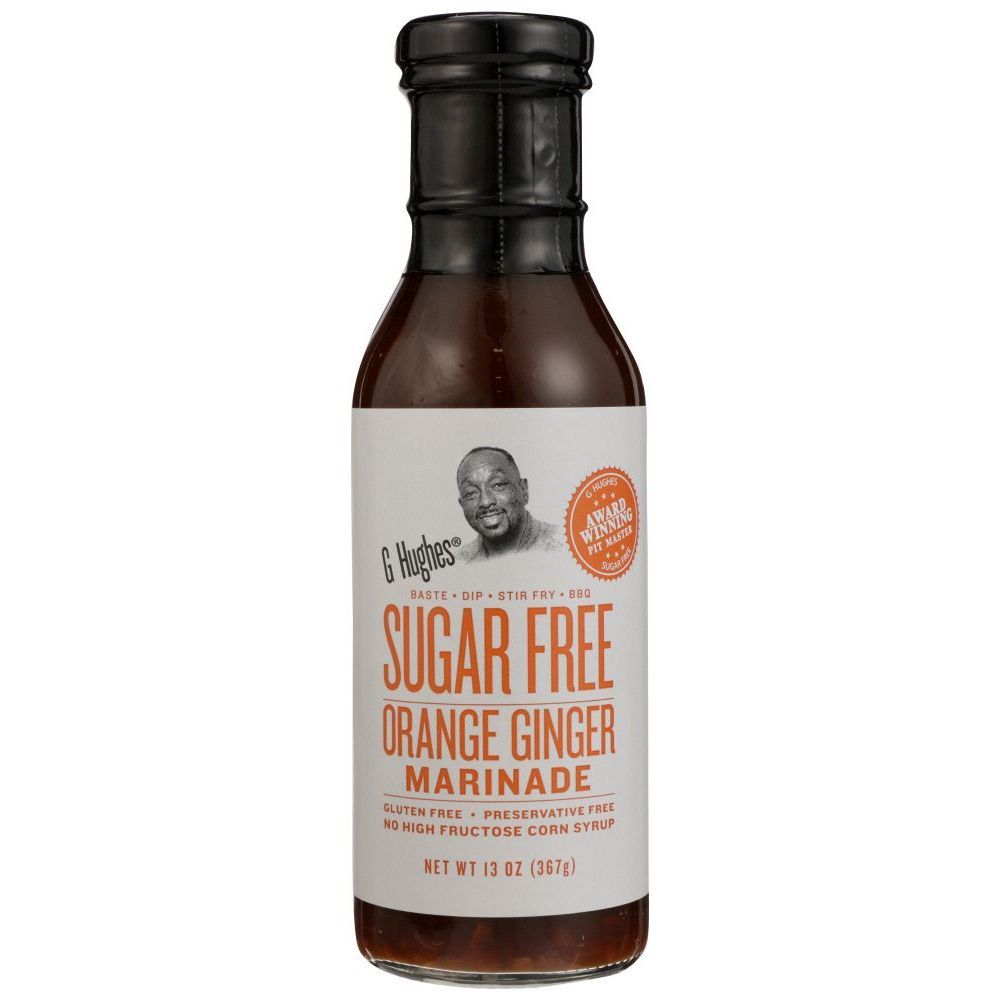 G Hughes Orange Ginger Marinade, 13 Ounce -- 6 per case