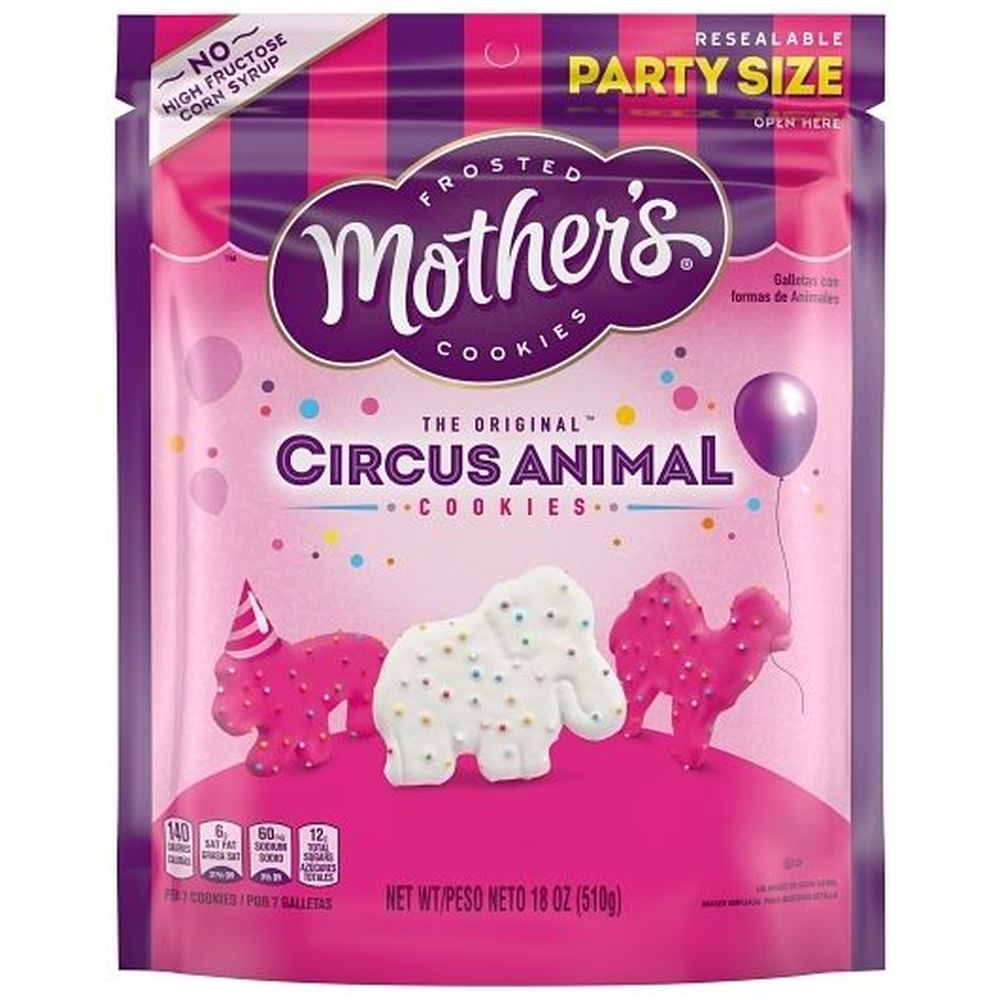 Mt-circus Animals Mothers Original Circus Animal Cookies, 18 Ounce -- 4 Per Case