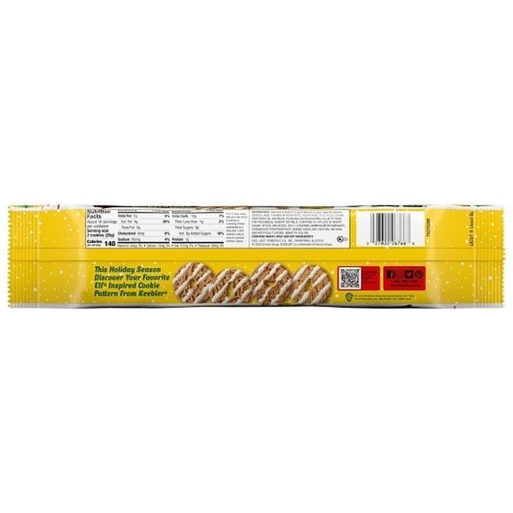 Keebler Fudge Stripes Gingerbread Cookies, 9.5 Ounce -- 12