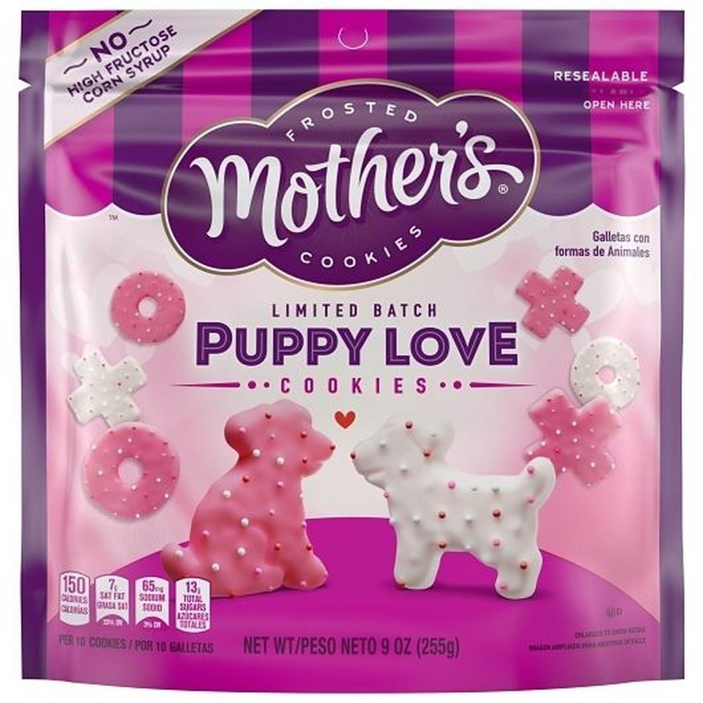 Mother's Valentine Day Puppy Love Cookie, 9 Ounce -- 12 Per Case