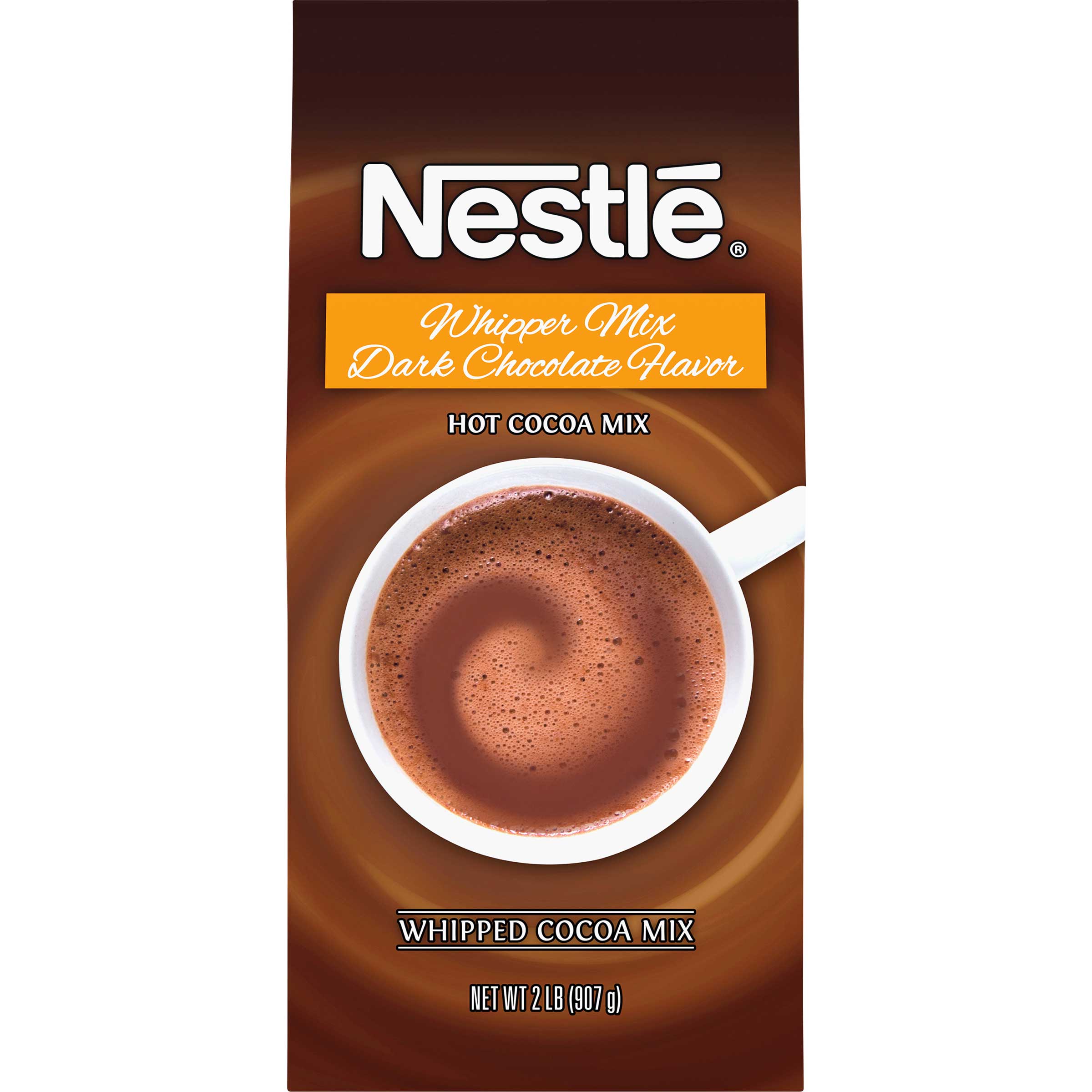 Nestle Hot Cocoa Dark Chocolate Flavor Whipper Mix, 32 ounce -- 12