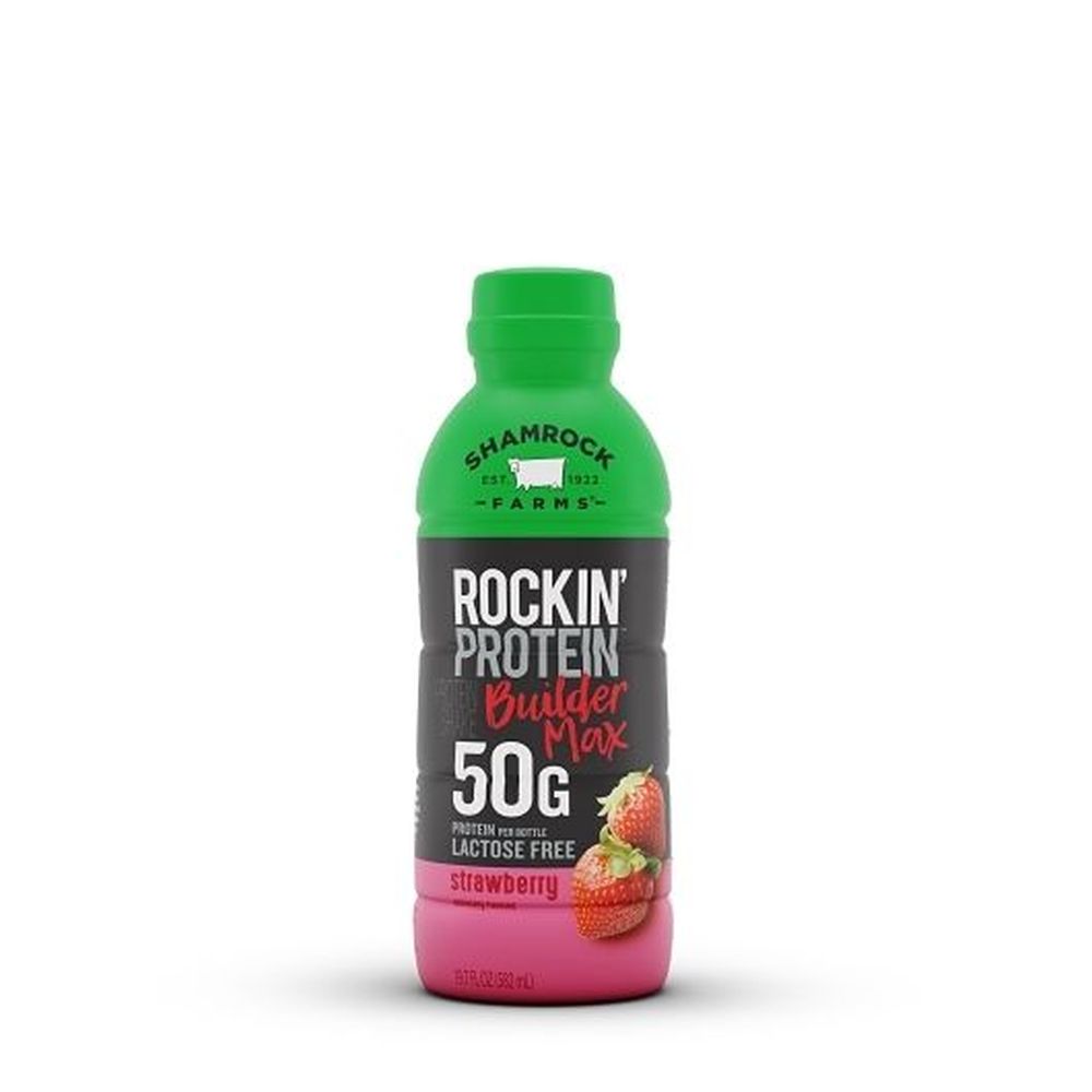 Rockin Protein Builder Max Strawberry Drink, 12 Fluid Ounce Rockin Protein Builder Max Strawberry Drink, 12 Fluid Ounce