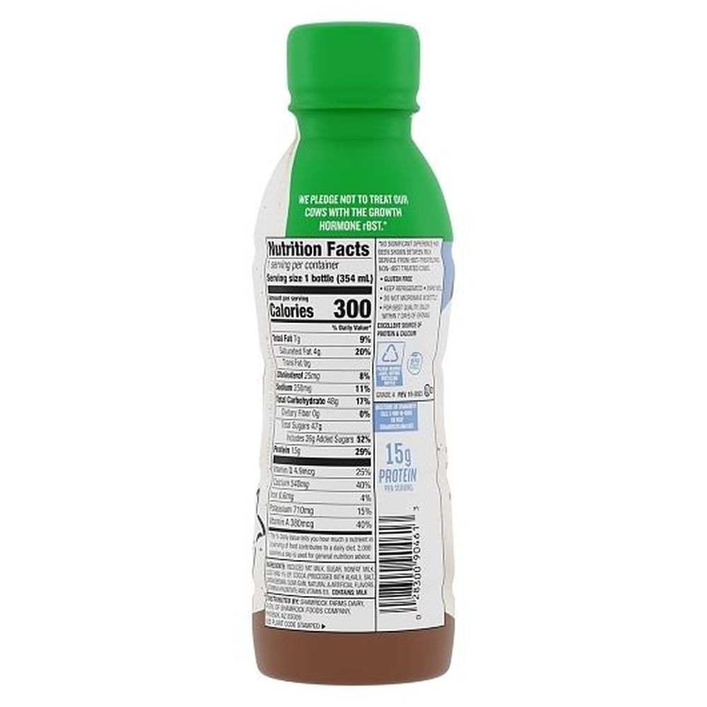 Shamrock Farms 2 Percent Reduced Fat Cookies N Cream Milk, 12 Fluid Ounce -- 12 Per Case