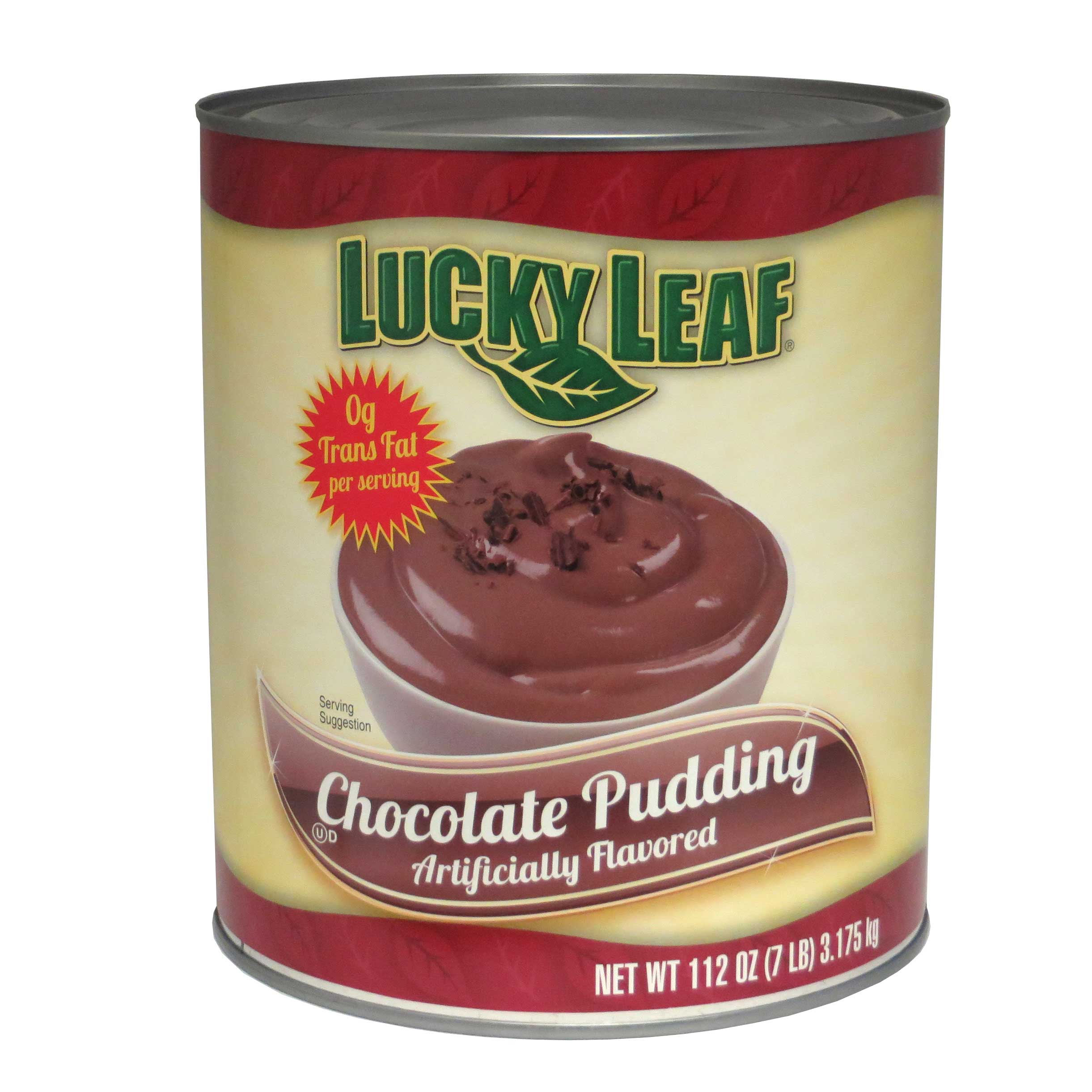Lil pudding さま専用 Lucky Leaf Trans Fat Free Chocolate Pudding, 112 Ounce -- 6 per case.