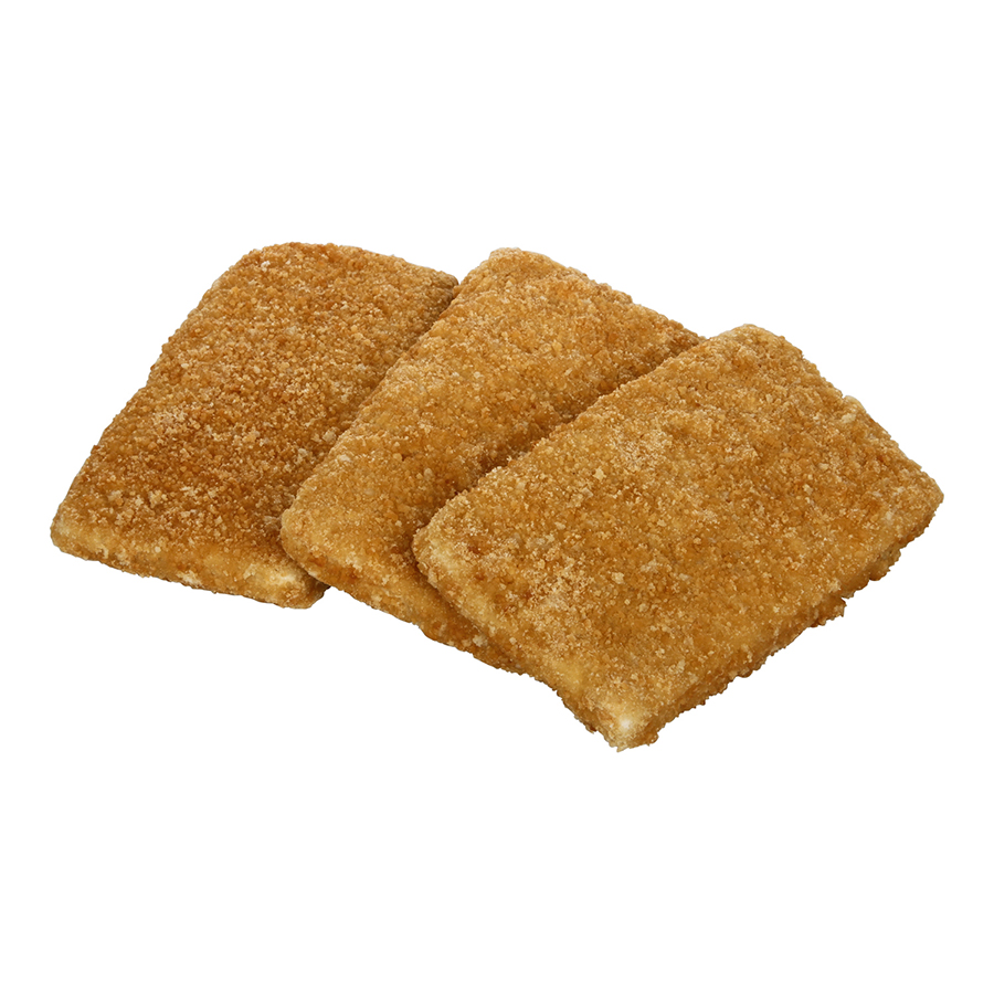 American Pride Seafoods Oven Ready Precooked Crunchy Breaded Pollock Portion, 10 Pound