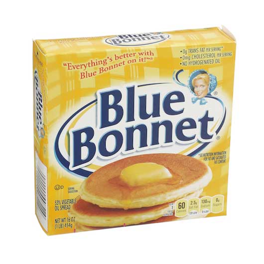 Blue Bonnet Solid Margarine Stick, 1 Pound -- 30 Per Case