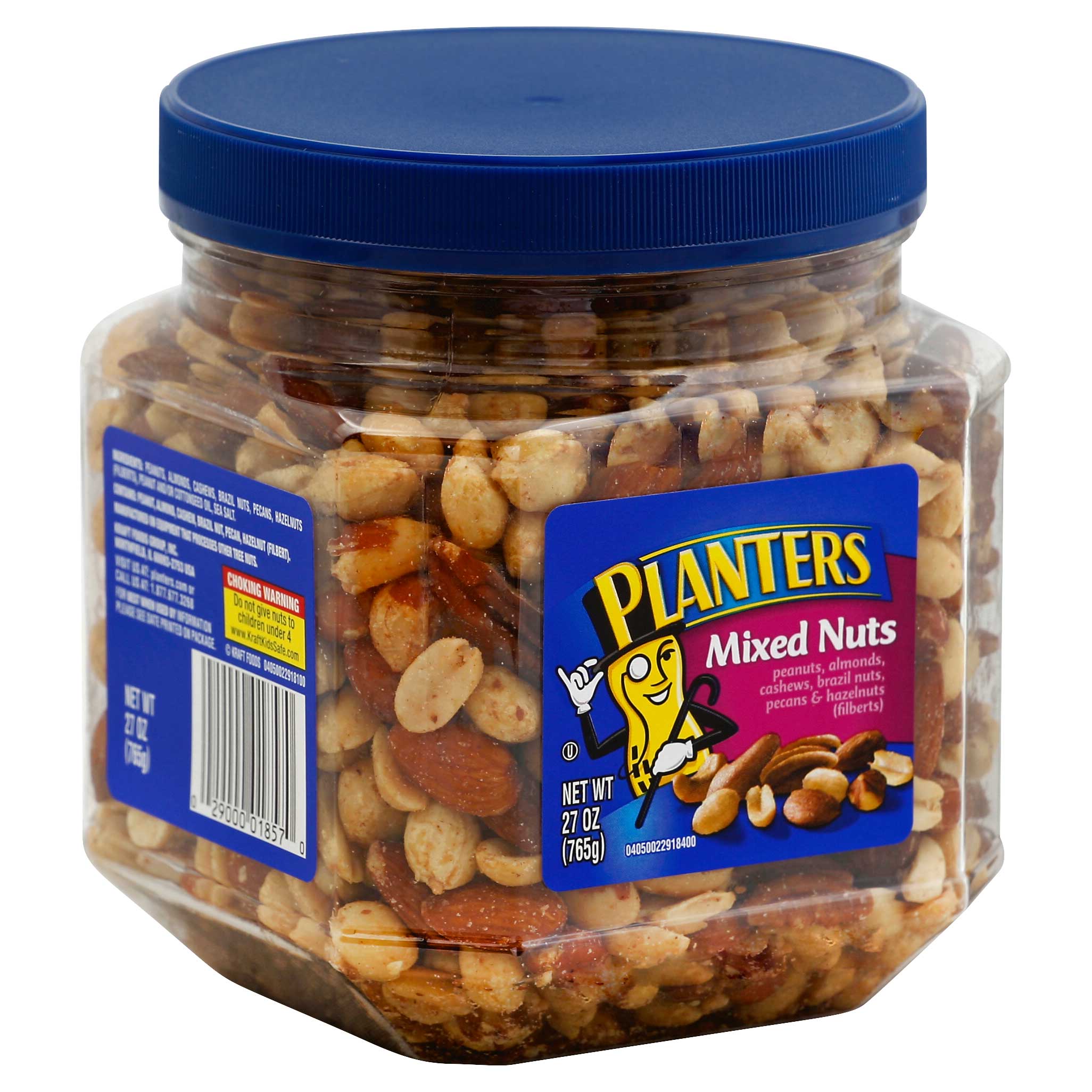 Planters Regular Mixed Nuts, 1.687 Pound -- 6 per case.