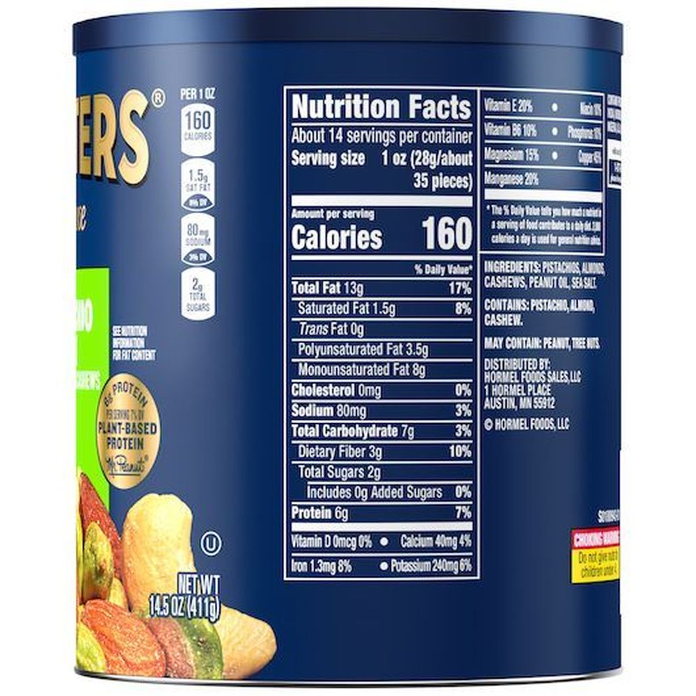 Planters Deluxe Pistachio Mix, 14.5 Ounce -- 6 per case