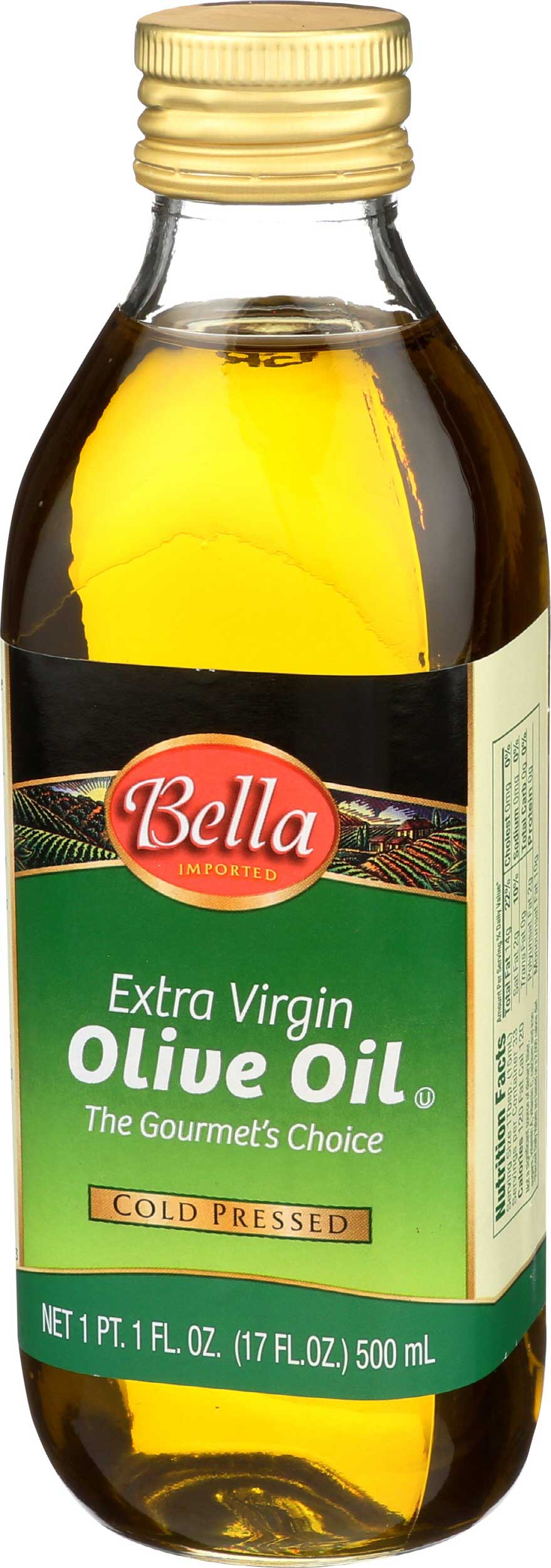 Bella Extra Virgin Olive Oil, 17 Ounce -- 8 Per Case
