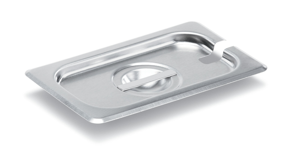 Vollrath Super Pan V Slotted Flat Cover Only, 4.3125 X 7 X 0.875 Inch -- 6 Per Case