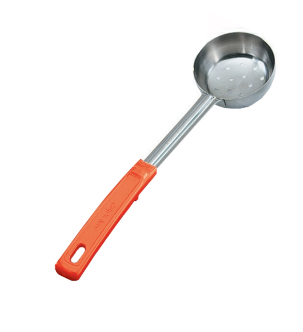 Vollrath Orange Perforated Spoodle, 8 Ounce -- 12 Per Case
