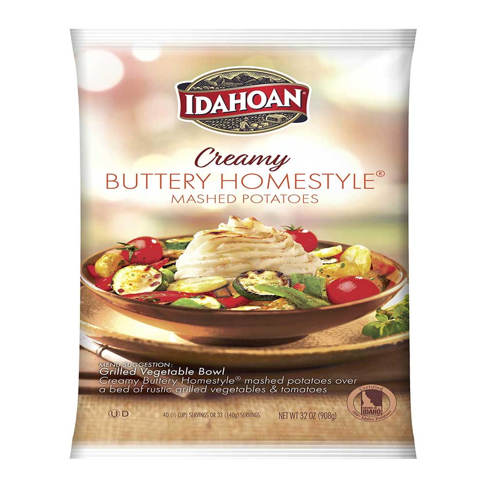 Idahoan Buttery Homestyle Potatoes, 32 Ounce -- 8 per case.