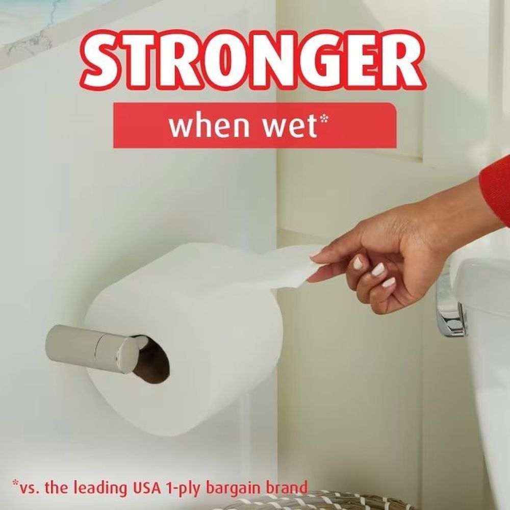 Charmin Essentials Strong Unscented Dry 1 Ply Toilet Tissue