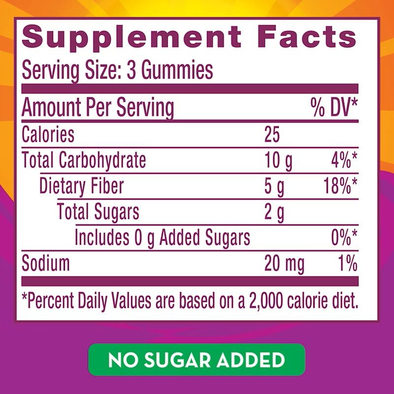 Metamucil Mixed Berry Fiber Gummies For Kids, 72 Count -- 12 Per Case
