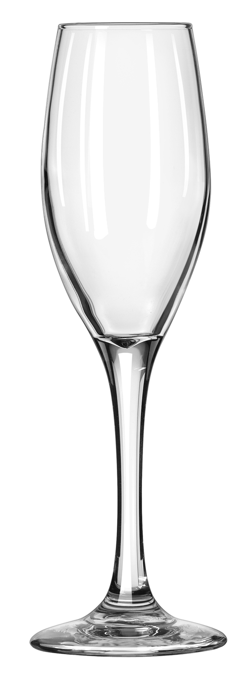 Libbey 3096 Perception Flute Wine Glass, 5.75 Ounce -- 12 Per Case